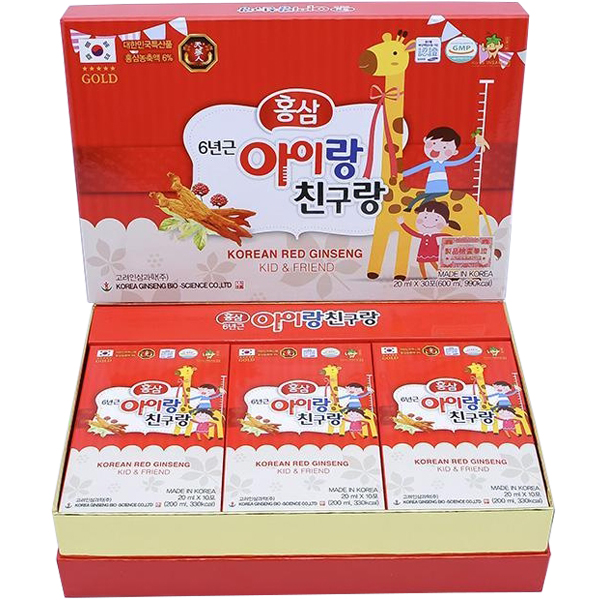 SP Nước Hồng Sâm Hươu Cao Cổ Cho Bé Bio Hàn Quốc