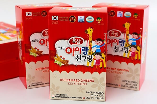 SP Nước Hồng Sâm Hươu Cao Cổ Cho Bé Bio Hàn Quốc