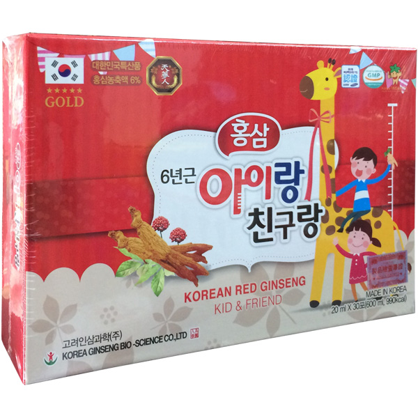 SP Nước Hồng Sâm Hươu Cao Cổ Cho Bé Bio Hàn Quốc