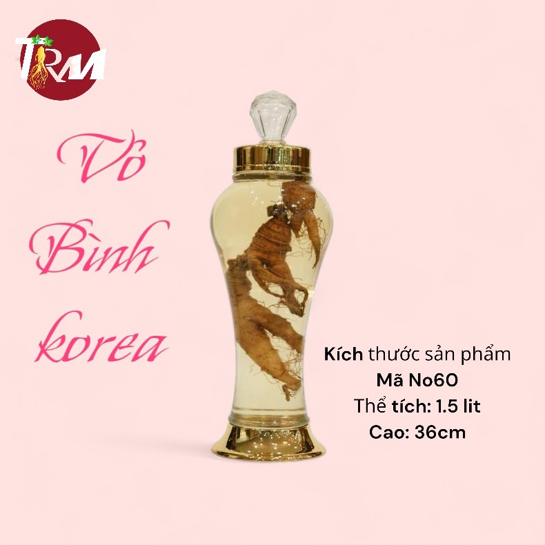 Bình thủy tinh 1.5 lit